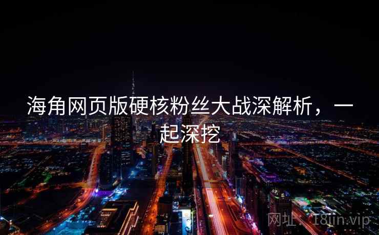 海角网页版硬核粉丝大战深解析，一起深挖